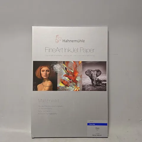 HAHNEMUHLE FINE ART INK JET PAPER 25 SHEETS , 308GSM