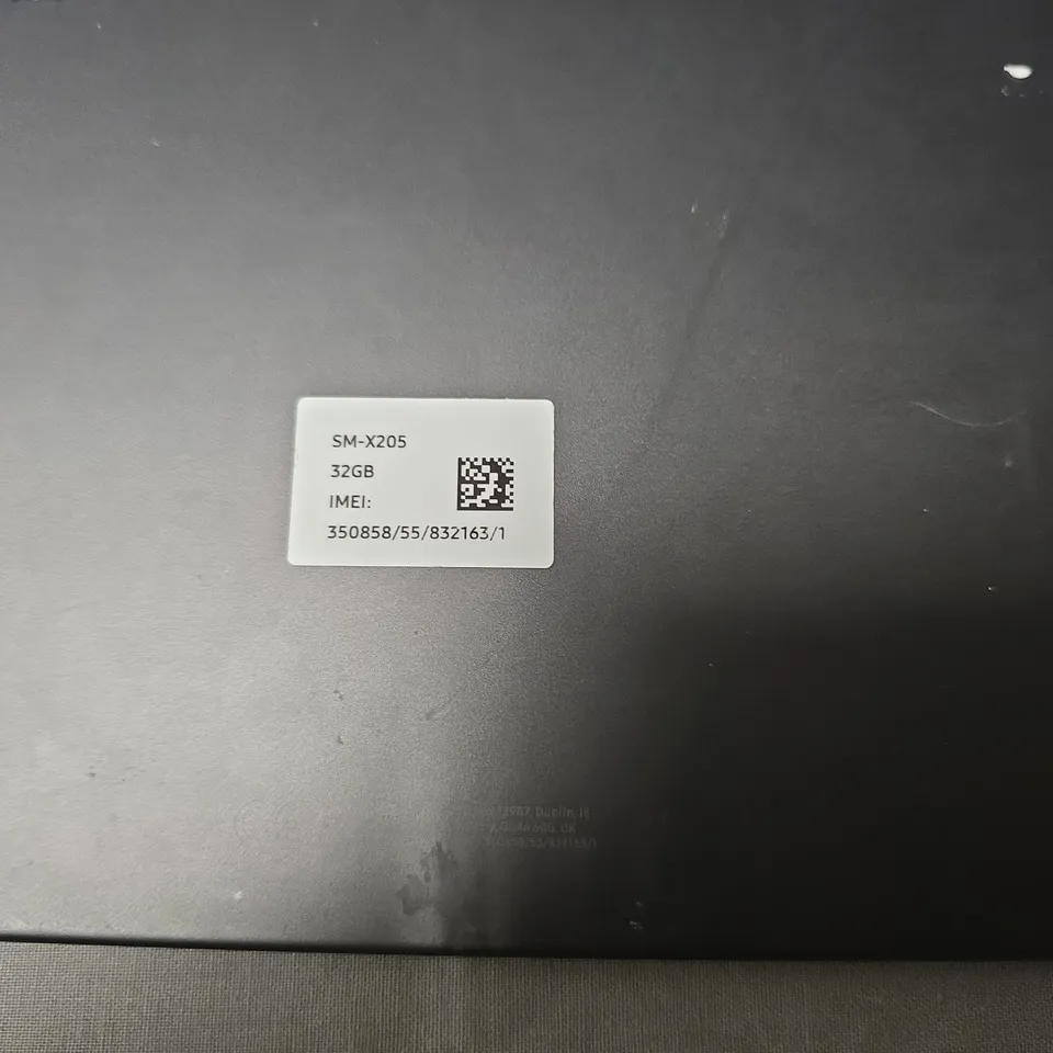 SAMSUNG GALAXY TABLET SM-X205 32GB – SPACE GRAY