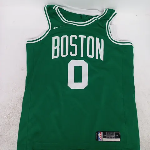 NIKE BOSTON CELTICS ICON EDITION JAYSON TATUM #0 JERSEY SIZE 48/LARGE