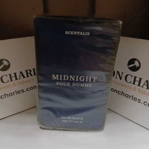 BOXED AND SEALED SCENTIALS MIDNIGHT POUR HOMME EAU DE TOILETTE 100ML