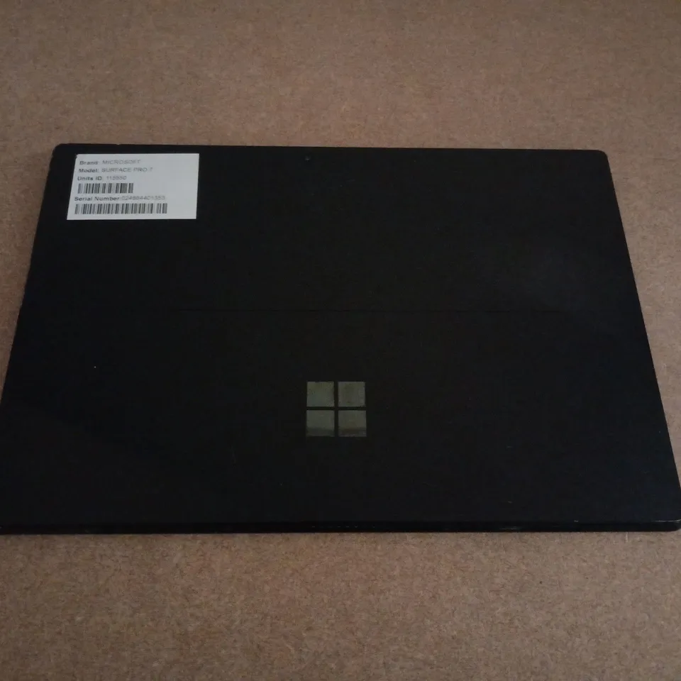 MICROSOFT SURFACE PRO 7 TABLET – BLACK