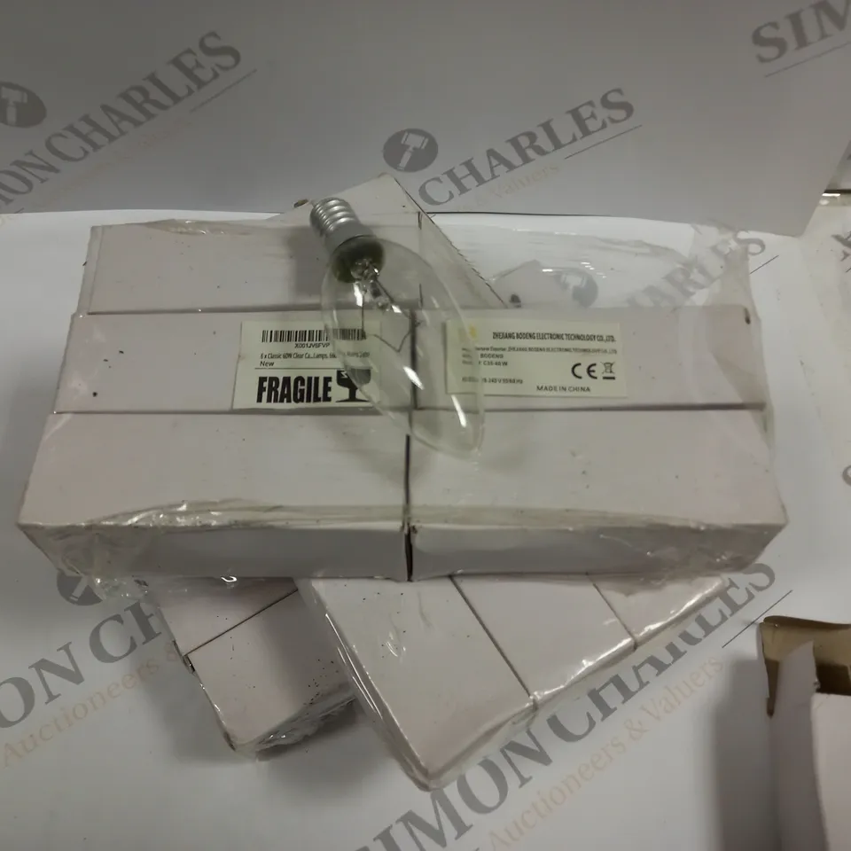 LOT OF 18 SMALL SCREW CAP LIGHT BULBS