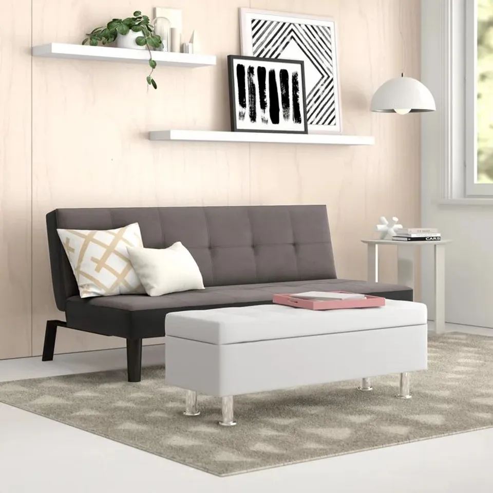 YENINGS 3 SEATER CLIC CLAC SOFA BED UP