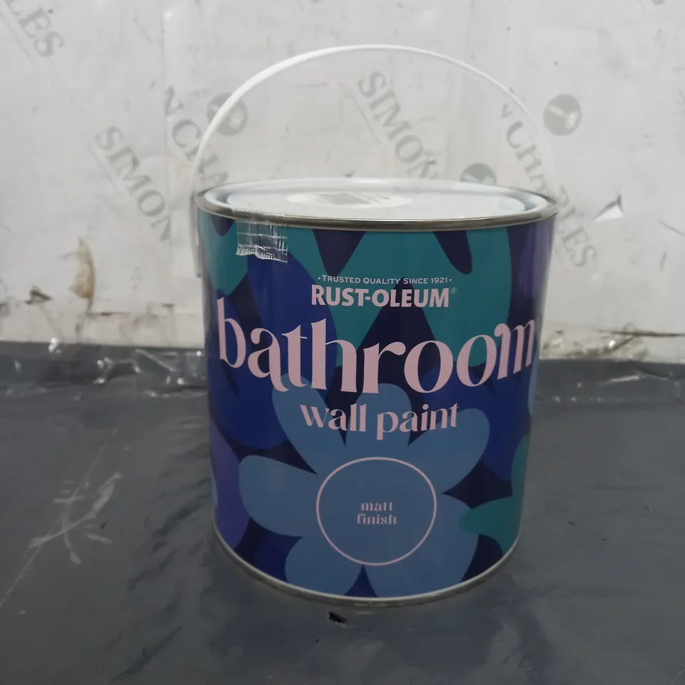 RUST-OLEUM WISTERIA MATT BATHROOM WALL & CEILING PAINT 2.5L