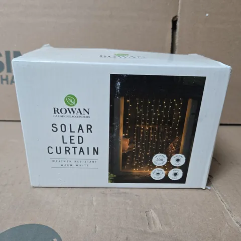 ROWAN SOLAR LED CURTAIN LIGHTS 