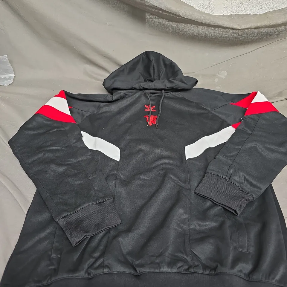 ADIDAS MANCHESTER UNITED HOODIE SIZE 2XL