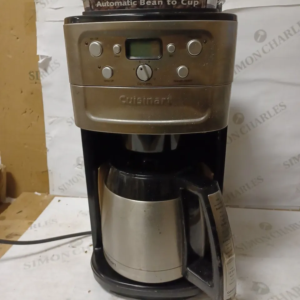 CUISINART GRIND & BREW PLUS AUTOMATIC BEAN-TO-CUP MACHINE 