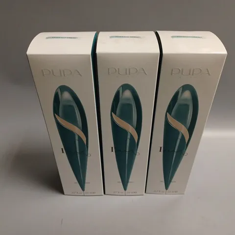 3 BOXED PUPA I'M FIO EMERALD DREAM EAU DE TOILETTE 20ML SPRAY FOR HER