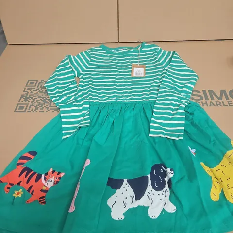 BODEN APPLIQUΓ HEM JERSEY DRESS SIZE 08-09 YRS