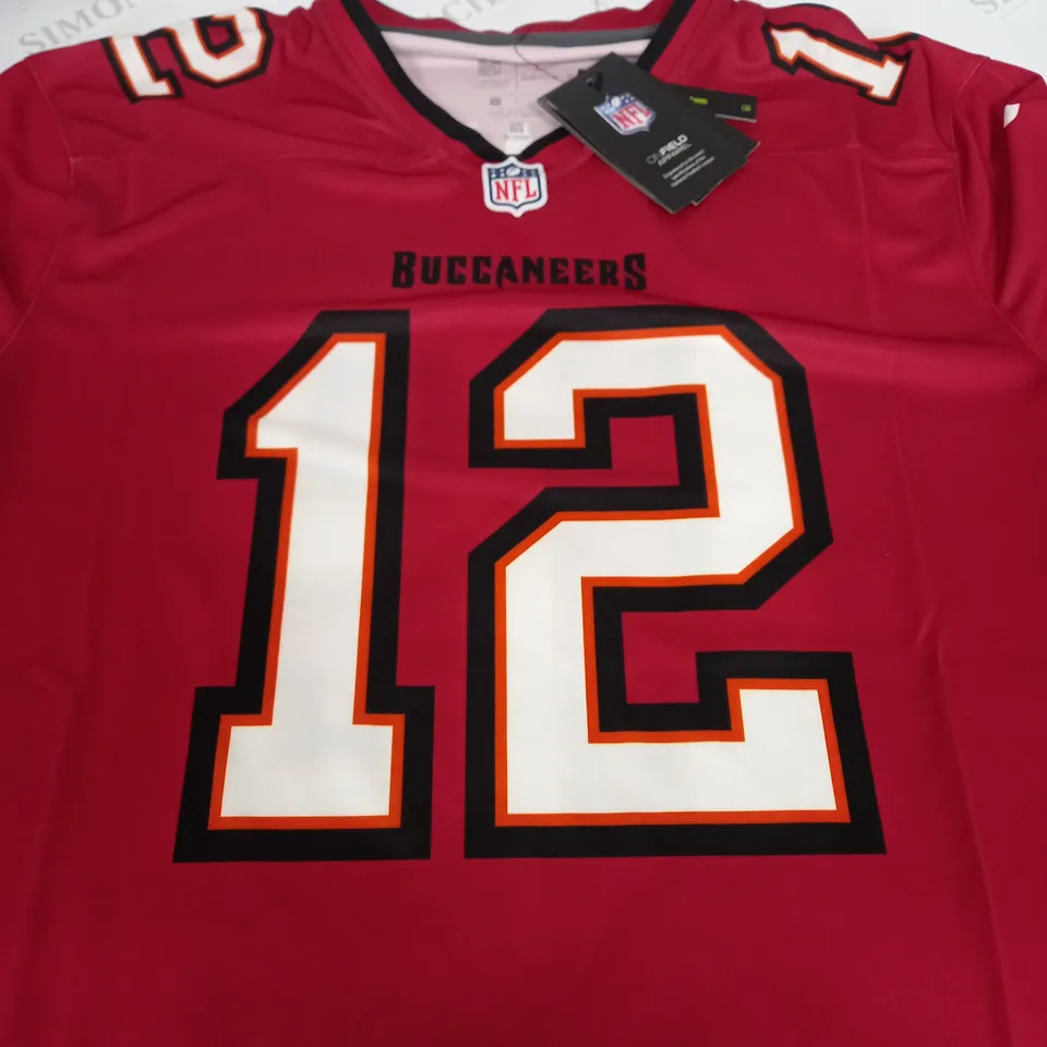 NIKE NFL BUCCANEERS JERSEY - '12 BRADY' - LARGE