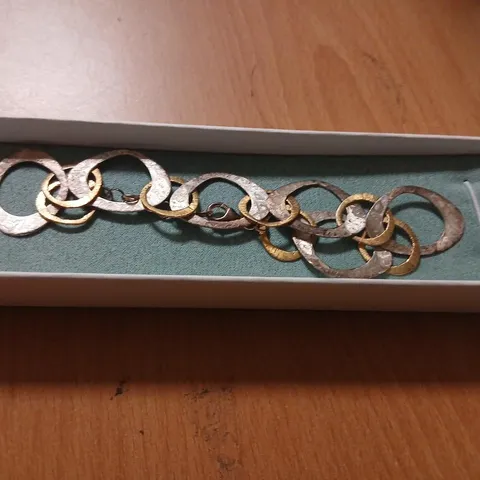 BOXED NINA B STERLING SILVER BRACELET