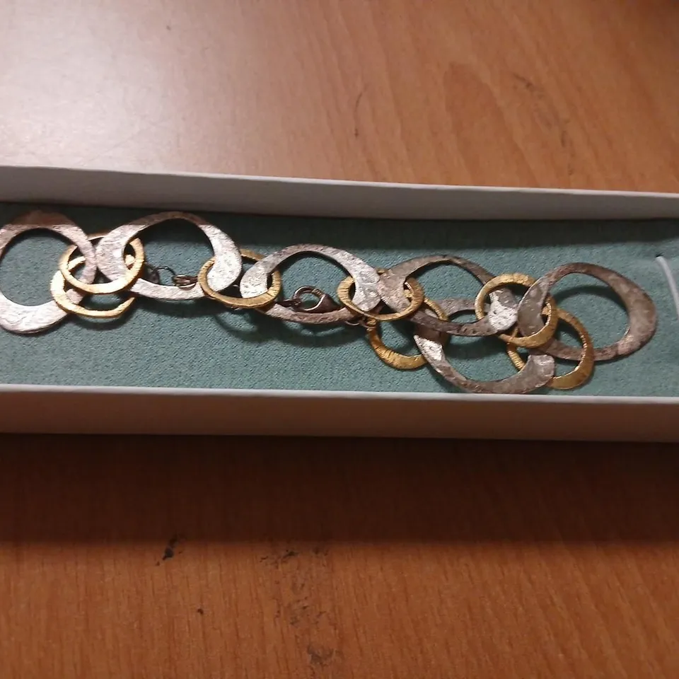 BOXED NINA B STERLING SILVER BRACELET