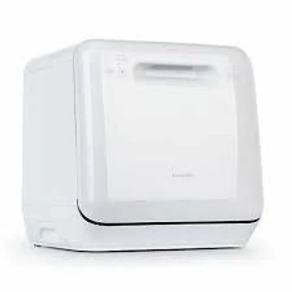 BOXED AQUATICA 42CM 3 PROGRAMMS TABLETOP DISHWASHER WHITE 