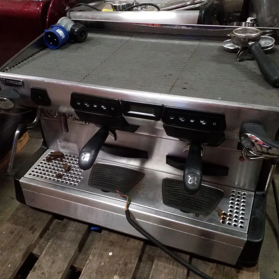 RANCILIO RAN7-2 COMMERCIAL 2 BARRISTA COFFEE MACHINE