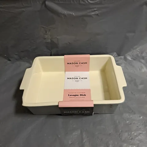 MASON CASH LASAGNE DISH IN CREAM/GREY - COLLECTION ONLY