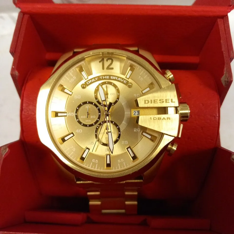 BOXED DIESEL ONLY THE BRAVE WRIST WATCH