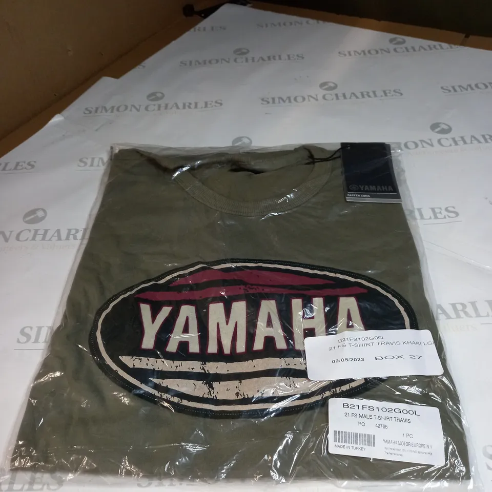 YAMAHA GREEN T-SHIRT SIZE L