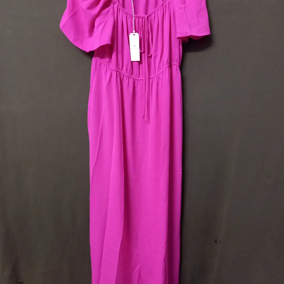 MAISON DE NIMES GYPSEY DRESS IN PINK - MEDIUM