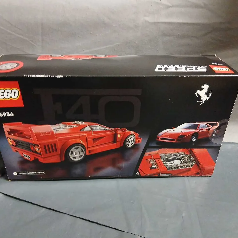 LEGO 76934 FERRARI F40 (SPEED CHAMPIONS) – BOXED