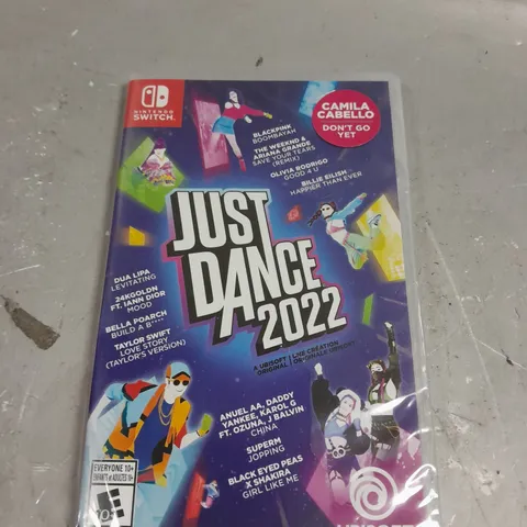SEALED JUST DANCE 2022 FOR NINTENDO SWITCH