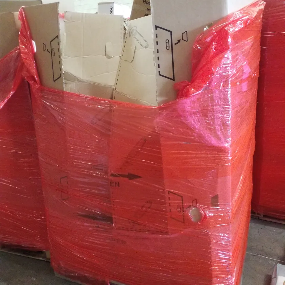 PALLET CONTAINING ASSORTED PRODUCTS INCLUDING WOK PAN, PLAYPEN, DOG BED  PLAYMAT & PEDICURE FOOT REST