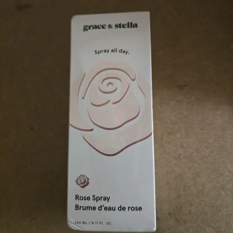 GRACE & STELLA ROSE SPRAY – ROSE WATER FACIAL MIST 240 ML