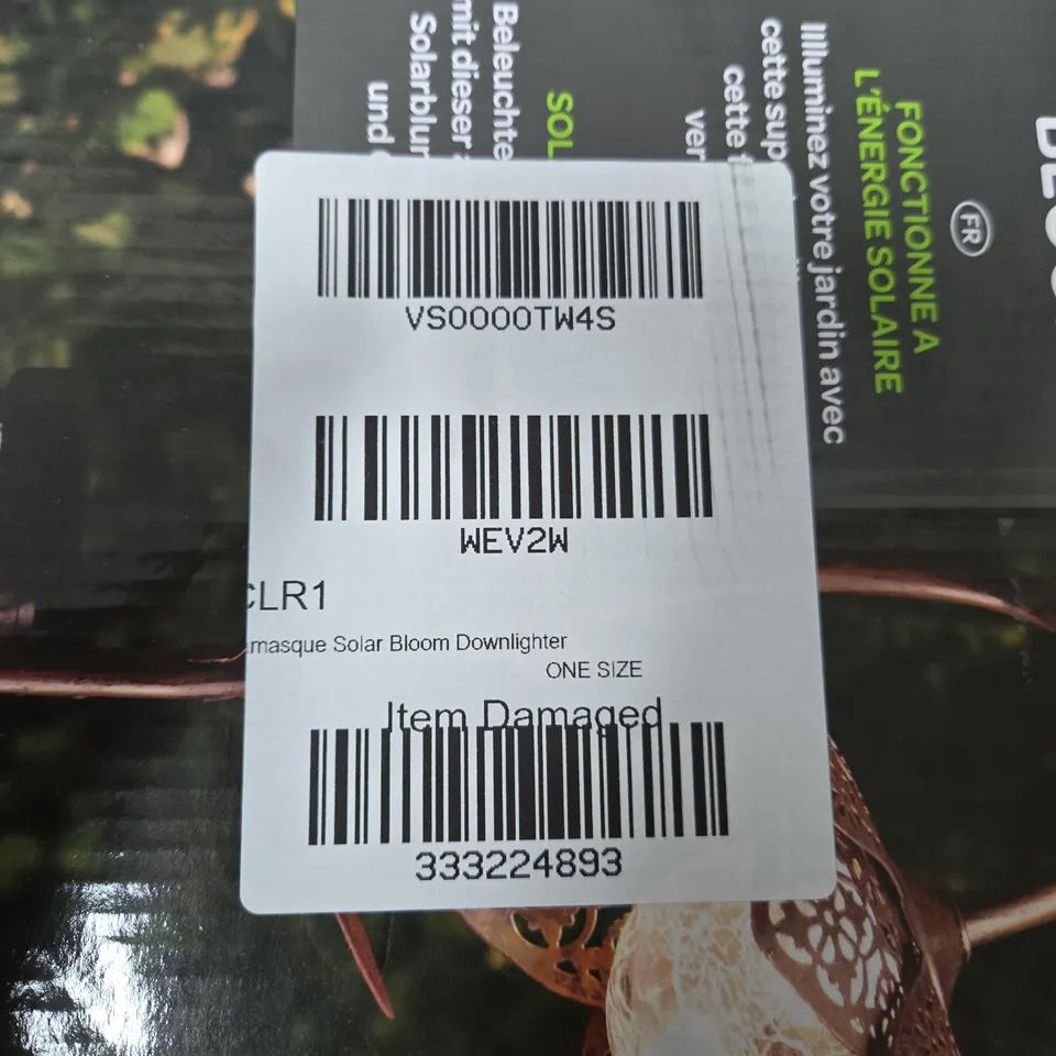 DAMASQUE SOLAR BLOOM DOWNLIGHTER