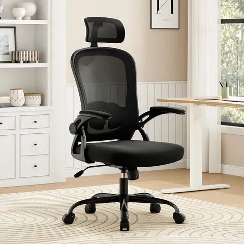 BOXED MONTCLAIRE MEH DESK CHAIR WITH ADJUSTABLE LUMBER SUPPORT
