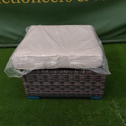 DESIGNER GARDEN/PATIO STOOL WITH CUSHION