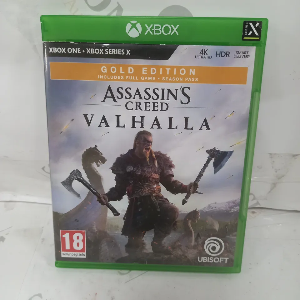 XBOX ONE & XBOX SERIES X ASSASSAINS CREED VALHALLA GOLD EDITION