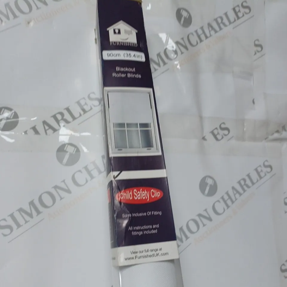 FURNISHED MADE TO MEASURE BLACKOUT ROLLER BLINDS