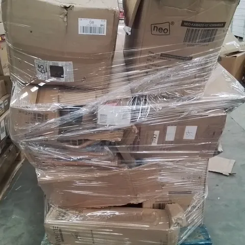 PALLET OF ASSORTED HOUSEHOLD GOODS TO INCLUDE;BBQ GRILL,AIR COOLER,CLOTHES HANGER