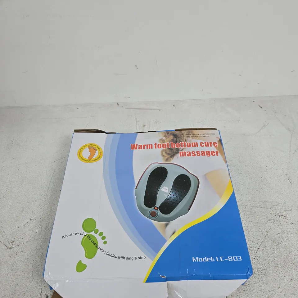 WARM FOOT BOTTOM CURE MASSAGER – MODEL LC-803