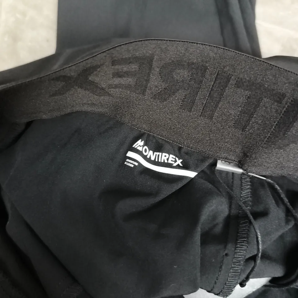 MONTIREX VECTOR 2.0 WOVEN PANTS IN BLACK - SMALL