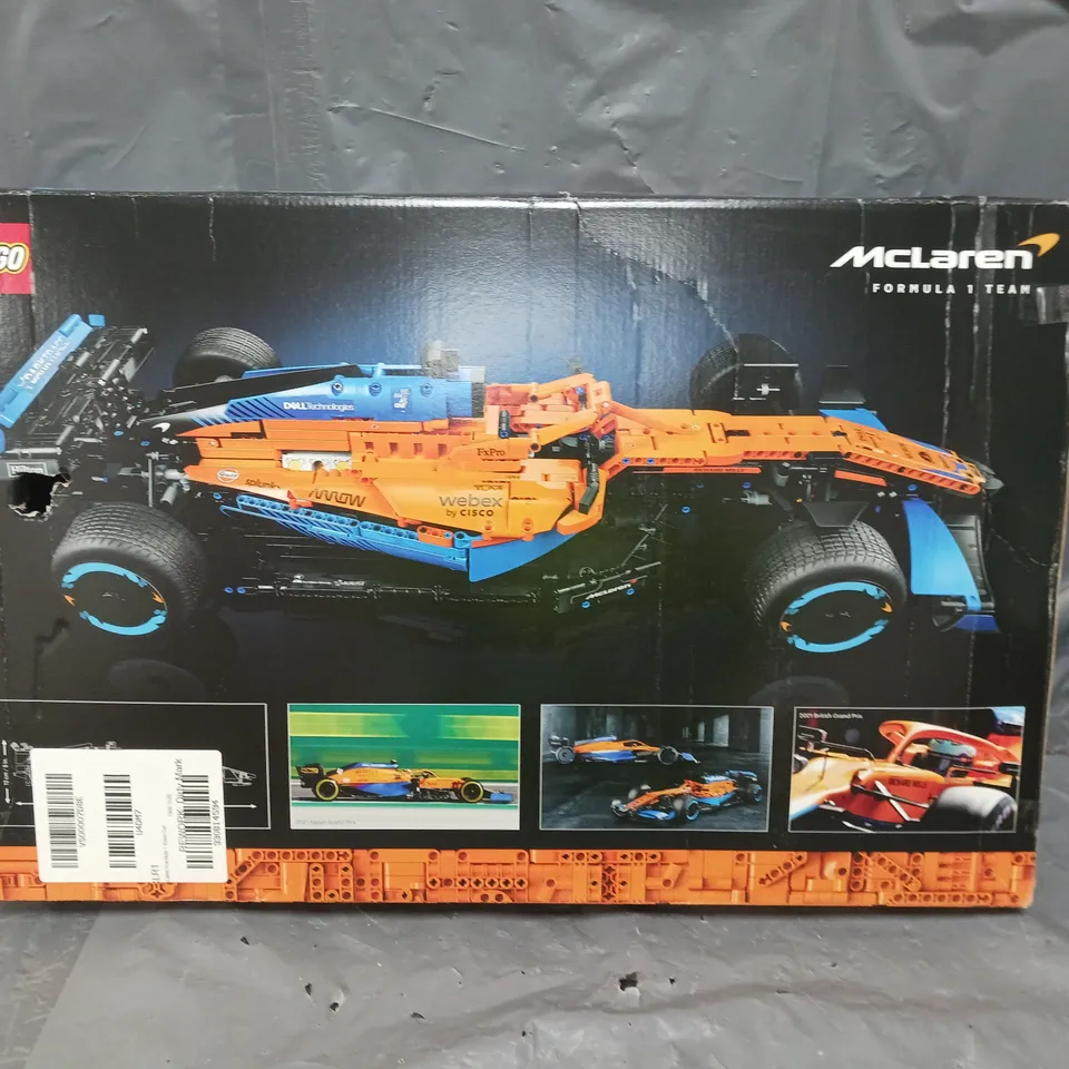 BOXED LEGO TECHNIC MCLAREN FORMULA 1 RACE CAR 2022 (42141) RRP £169.99