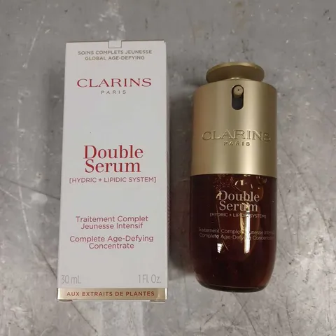 BOXED CLAIRINS DOUBLE SERUM COMPLETE AGE-DEFYING CONCENTRATE 30ML