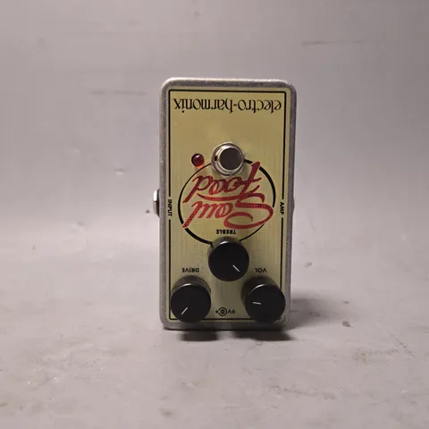 ELECTRO-HARMONIX SOUL FOOD DISTORTION FUZZ OVERDRIVE EFFECTS PEDAL EHX