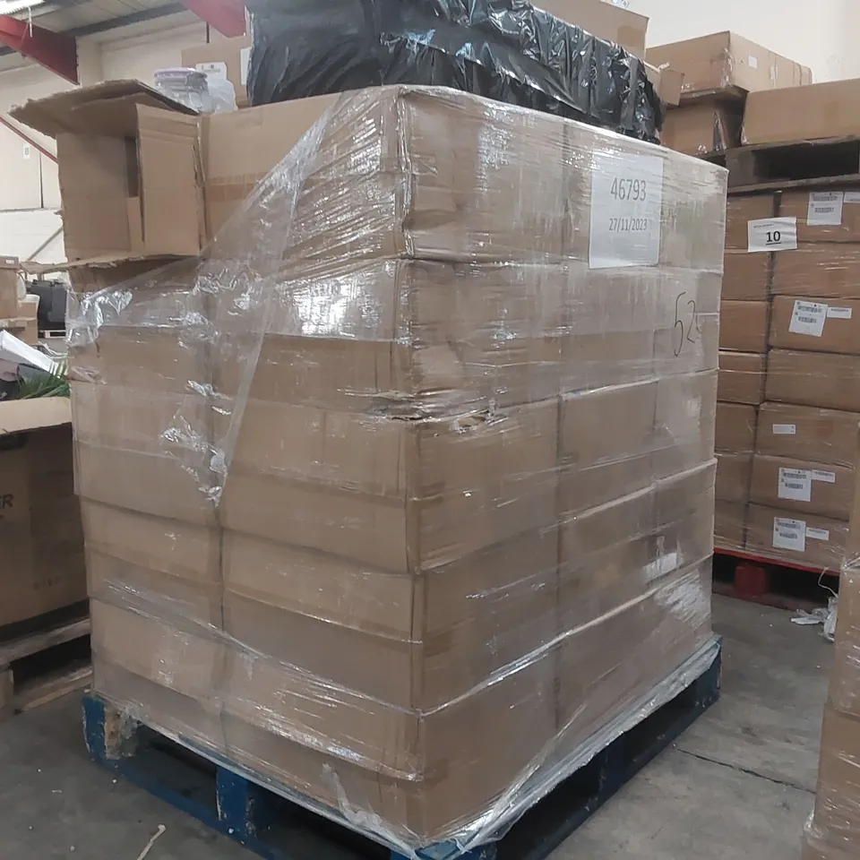 PALLET CONTAINING APPROXIMATELY 600x CERAMIC CLIP LID 500ML JARS AND OTHER ASSORTED ITEMS