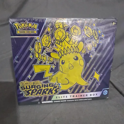 BOXED AND SEALED POKEMON SCARLET & VIOLET SURGING SPARKS ELITE TRAINER BOX 