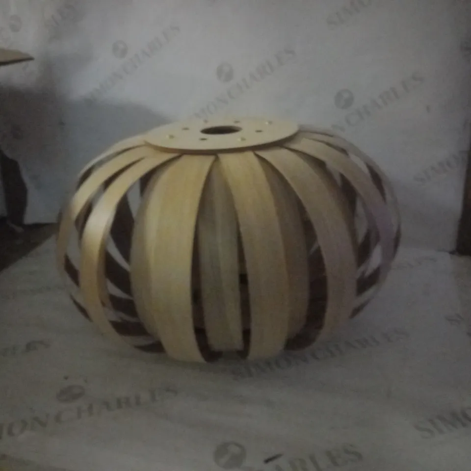 TOM RAFFIELD URCHIN PENDANT, OAK