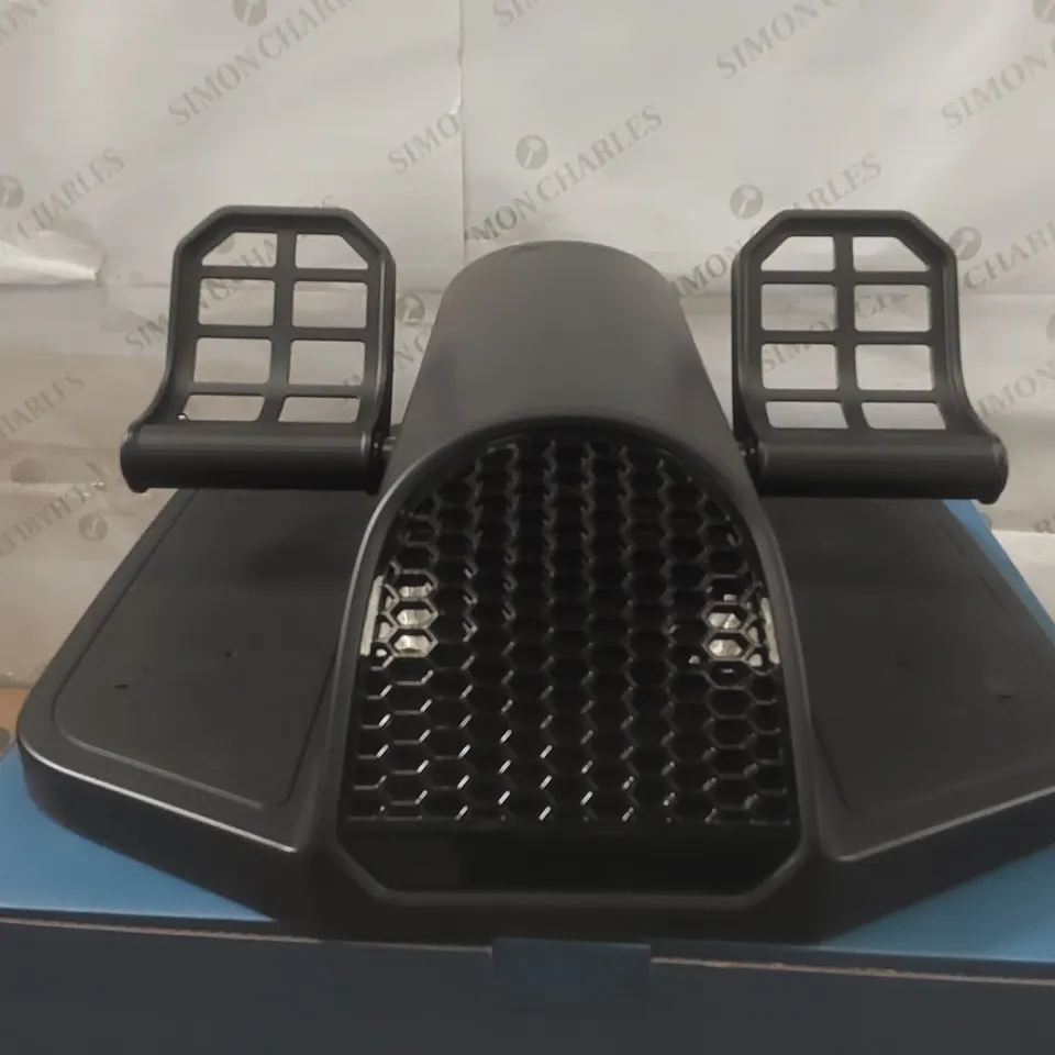 BOXED HONEYCOMB AERONAUTICAL CHARLIE RUDDER PEDALS WITH ADJUSTABLE TENSION