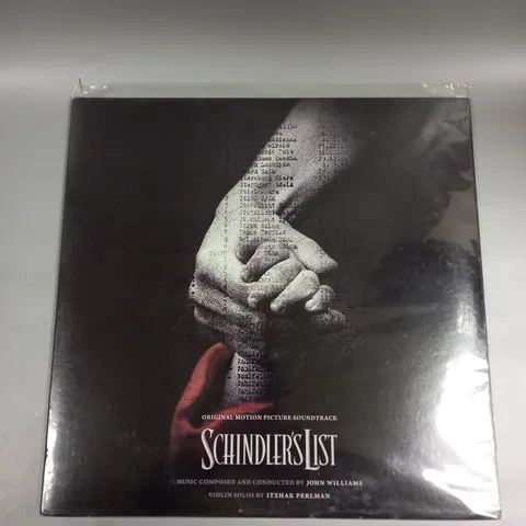 SCHINDLERS LIST MOTION PICTURE SOUNDTRACK VINYL