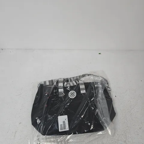 BAGGED KIPLING TOTE BAG RETRO BLACK 
