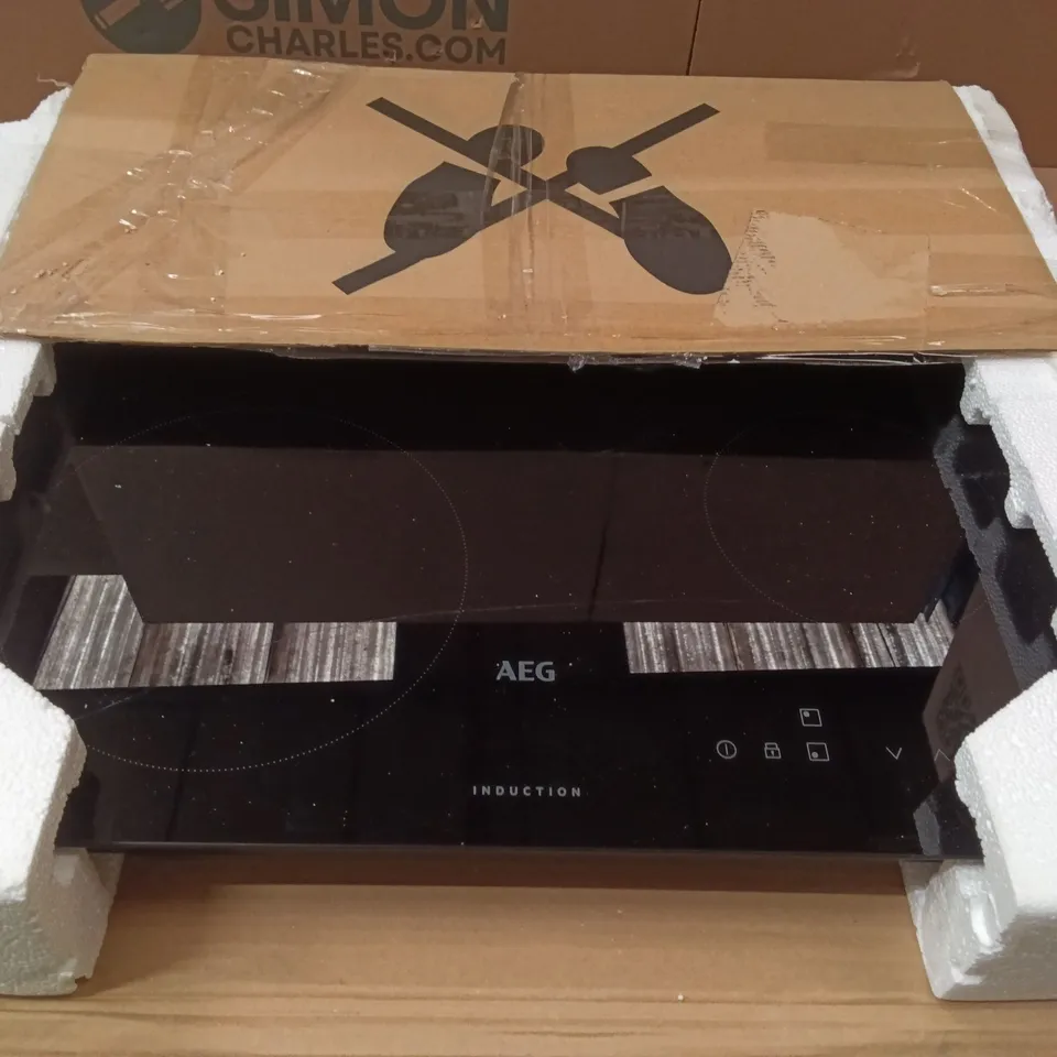 BOXED AEG INDUCTION HOB IBK64200CB