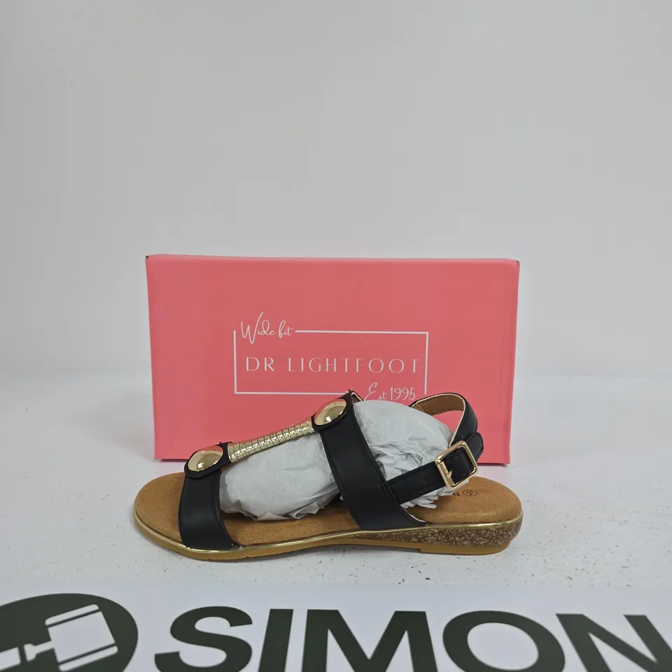 DR LIGHTFOOT WIDE FIT SANDALS – WOMEN'S BOXED SIZE 4