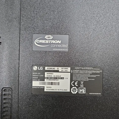 LG 49SM5KE-B 49-INCH PROFESSIONAL DISPLAY