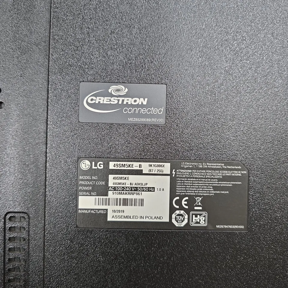 LG 49SM5KE-B 49-INCH PROFESSIONAL DISPLAY