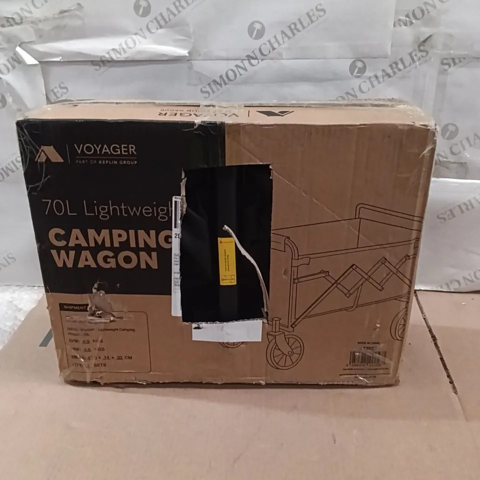 BOXED VOYAGER CAMPING TROLLEY