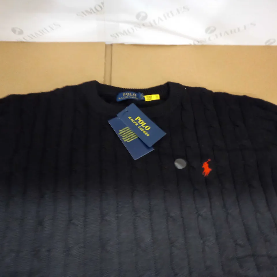 POLO RALPH LAUREN KNITTED JUMPER SIZE XL