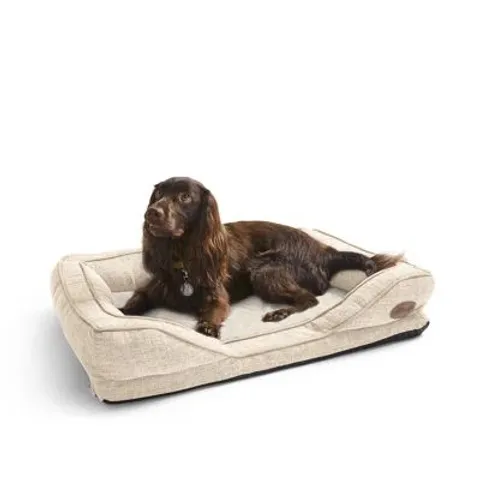 BOXED SILENTNIGHT ORTHOPEDIC LUXURY PET BED